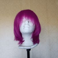 Розова лилава косплей перука , снимка 1 - Други - 45220884