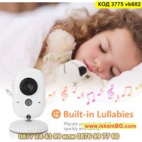 Безжичен видео бебефон с камера и монитор - КОД 3775 vb602, снимка 4 - Бебефони - 45402075
