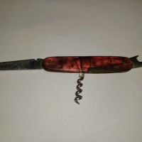 Старо джобно ножче СЪРП И ЧУК . Нож , ножка, снимка 2 - Антикварни и старинни предмети - 45235437
