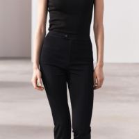 Zara панталон S висока талия , снимка 1 - Панталони - 45498194