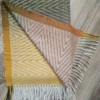Голям кашмирен шал с ресни, снимка 5 - Шалове - 45207219