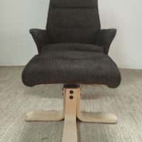 Комфортно скандинавско релакс кресло, снимка 10 - Дивани и мека мебел - 45687342