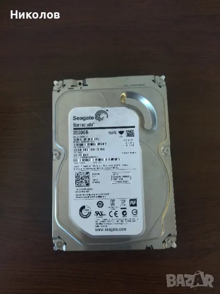 Продавам хард диск 2TB и 1TB 3.5", снимка 1