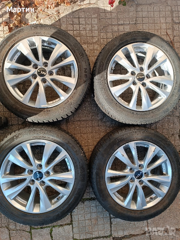 KIA CEED джанти със зимни гуми 215/55/17, снимка 1