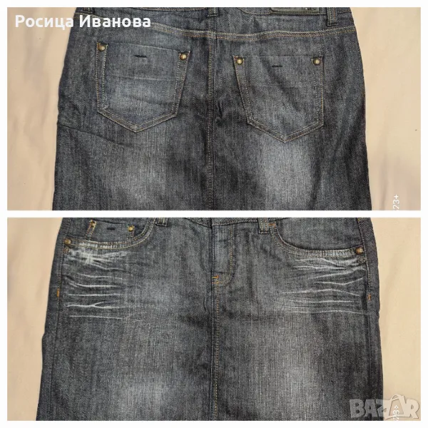 Дамска дънкова пола , снимка 1