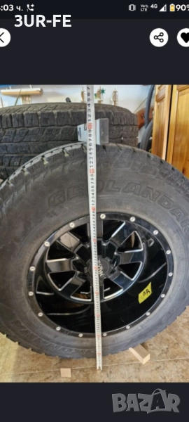 Купувам минусови джанти за Тундра с гуми или без , снимка 1