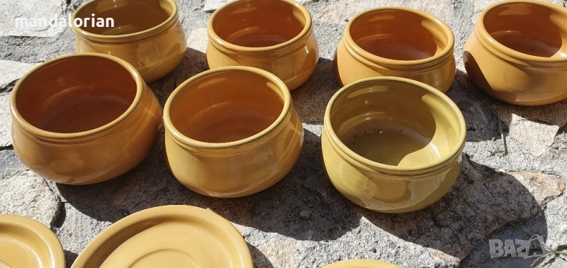 Българска керамика - сервиз,чаши, чинии, вази, купи, , снимка 1