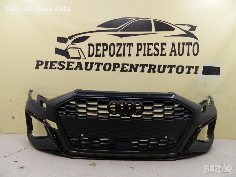 Предна броня Audi A3 8Y S-Line, 2020, 2021, 2022, 2023, 2024, оригинален код 8Y0807437F, снимка 1