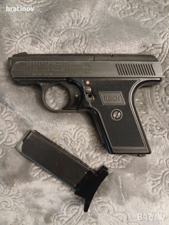 Газ Сигнален RECK mod. FBI 8000, 8mm, made in West Germany, снимка 1