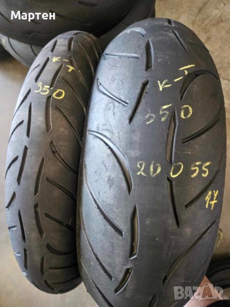 METZELER SPORTEC M7 RR 200/55ZR17  METZELER SPORTEC M7 RR 120/70ZR17, снимка 1