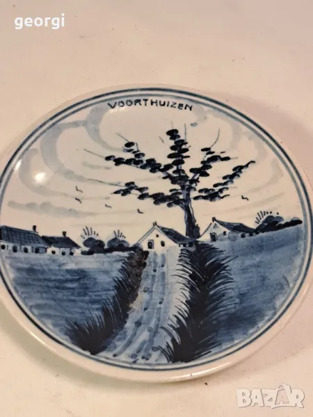 декоративна порцеланова чиния Delft 25/4, снимка 1