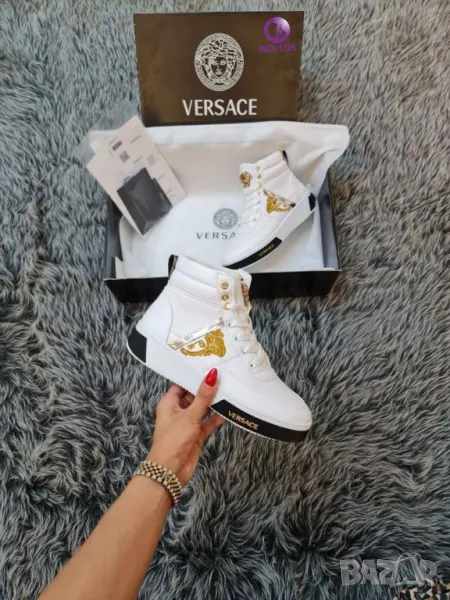 дамски кецове и чанта versace , снимка 1