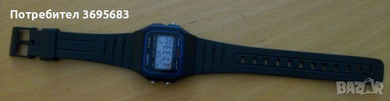 верижка за часовник Casio F-91W, снимка 1