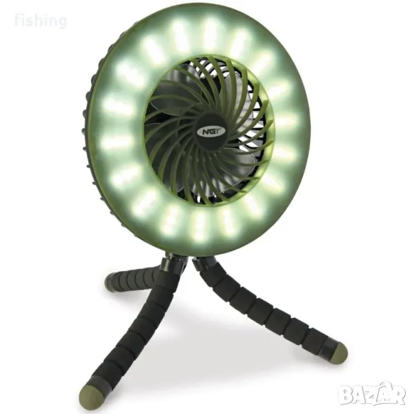 NGT Dynamic Fan & Light вентилатор и лампа за палатка, снимка 1