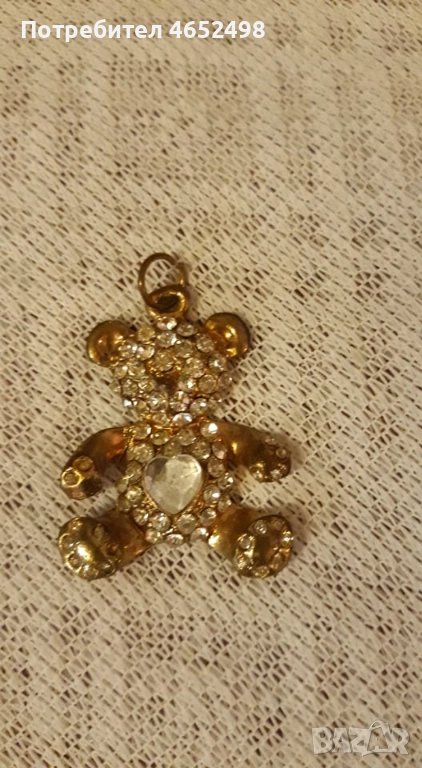 Златисто Мече/Висулка, снимка 1