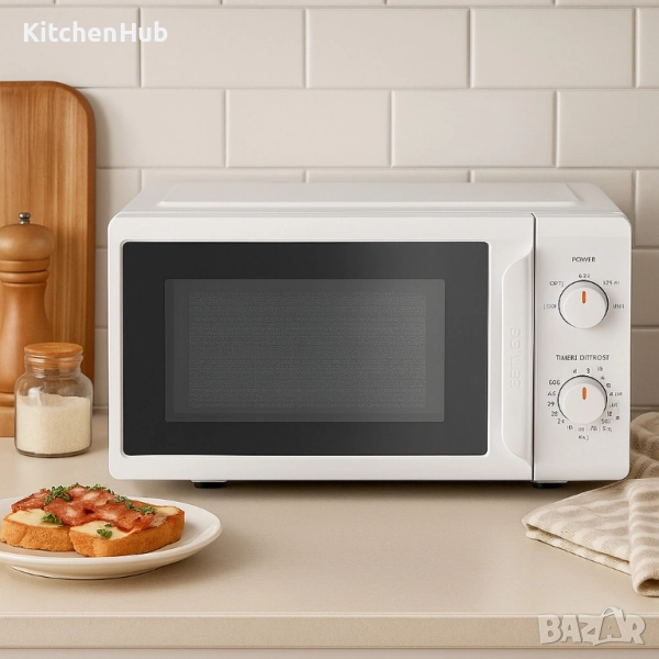 🍲 Компактна микровълнова фурна Comfee – 20 литра, 700W, снимка 1