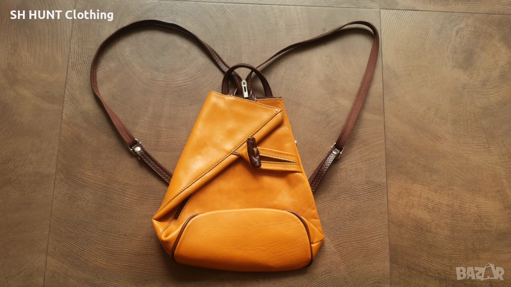VERA PELLE MADE IN ITALY Genuine Leather Bag раница естествена кожа 16-55, снимка 1