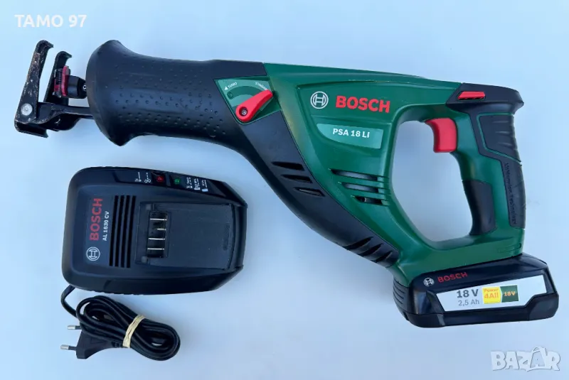 BOSCH PSA 18Li - Акумулаторен саблен трион 18V 2.5Ah, снимка 1