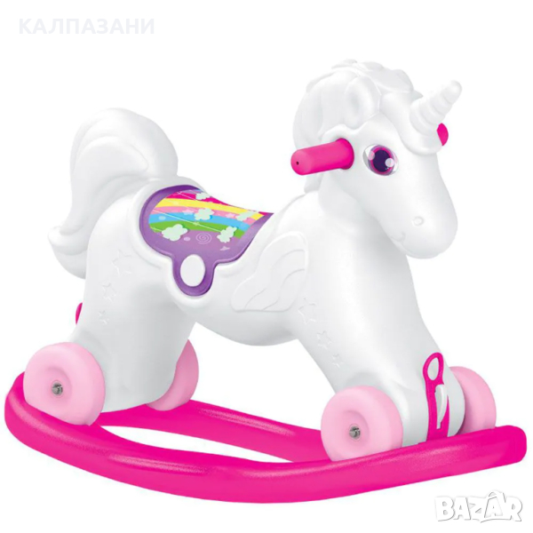 DOLU UNICORN Люлеещо се конче с колела 2509, снимка 1