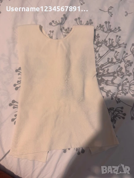 Zara xs топ кроп, снимка 1