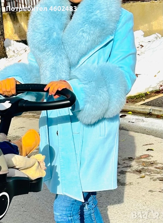 Продава се палто от естествен косъм , снимка 1