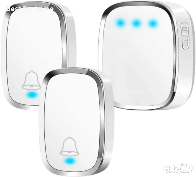 Водоустойчив външен безжичен звънец, снимка 1