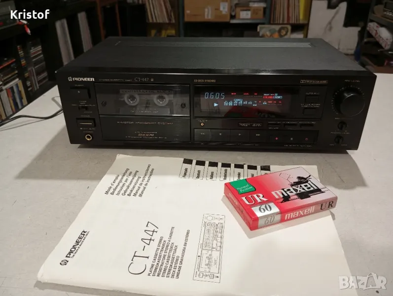 Cassette deck Pioneer CT 447, снимка 1