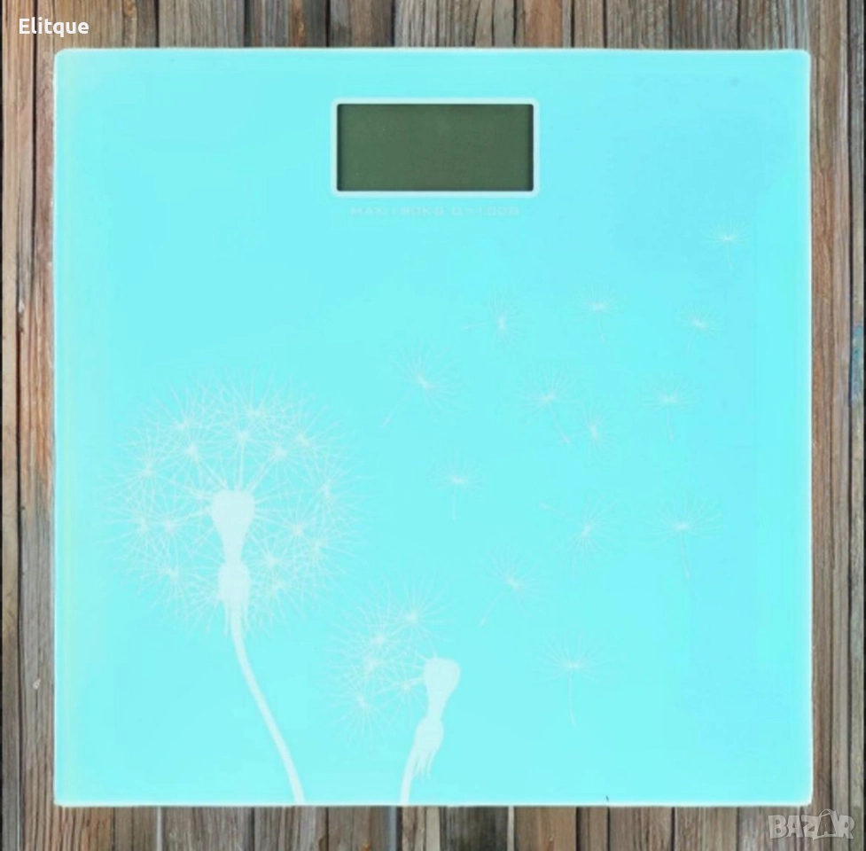 Кантар ELITE с капацитет 180 кг. LCD дисплей, автоматично нулиране, прецизна сензорна система, снимка 1