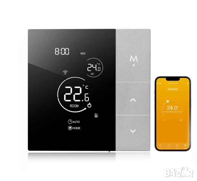 Beok WiFi Програмируем термостат за газов бойлер и подово отопление 3A TGP508, снимка 1