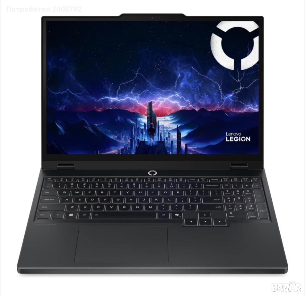 Lenovo Legion 5, Ultra 9 275HX, OLED, 165Hz, 32GB RAM, RTX 5070 8GB, снимка 1