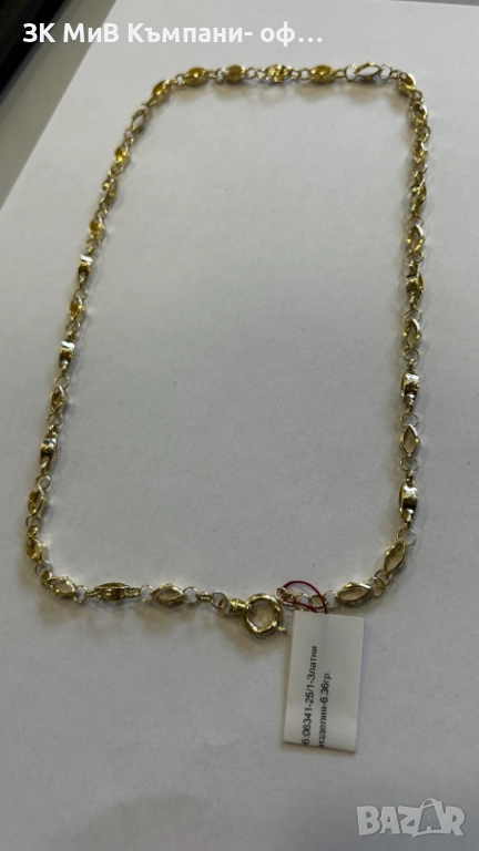 златен синджир 6.36 гр     06341-25, снимка 1
