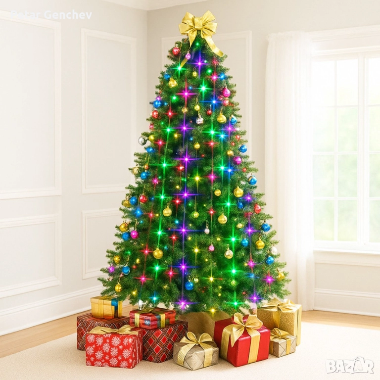 Коледни LED лампички за елха Star shower tree dazzler TV164, снимка 1