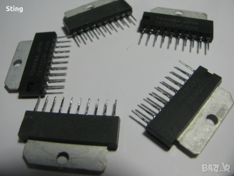 Hitachi trk 8180  , Усилвател  - Крайно  Стъпало  интаграла  TA 7222 ap   Нови, снимка 1