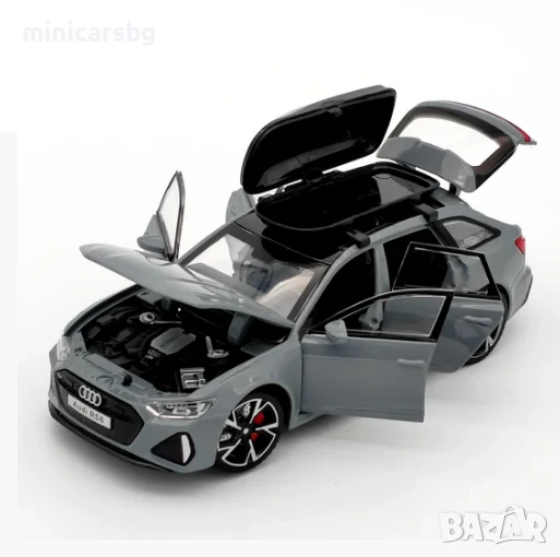 Метални колички: Audi RS6 Avant, снимка 1