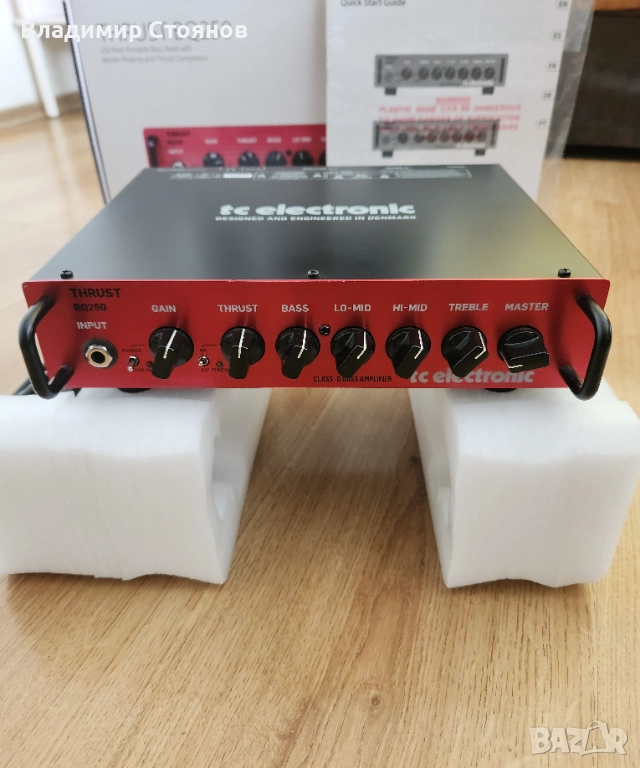 Усливател за бас китара TC Electronic THRUST BQ 250, снимка 1
