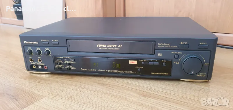 Panasonic NV-HD750 VHS VCR Hi-Fi stereo , снимка 1