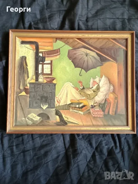 Картина масло на фазер-2, снимка 1