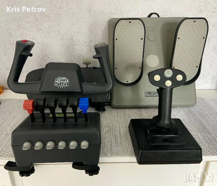 Kомплект Летателни Контролери CH Products-Flight SIM, снимка 1