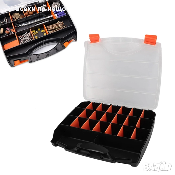 Органайзер за инструменти PA1303 – Куфарче с 21 отделения, снимка 1