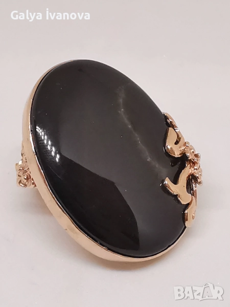 Пръстен със  зашеметяващ Оникс, снимка 1