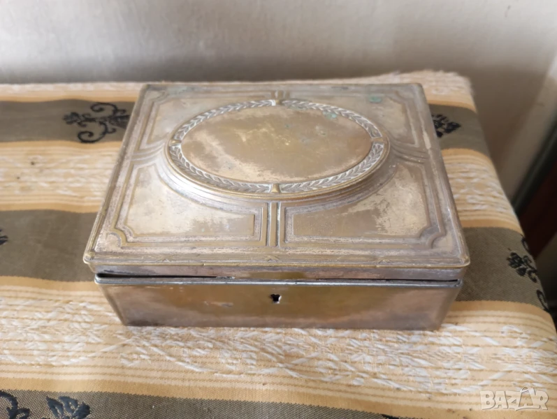 Кутия за бижута арт деко, снимка 1