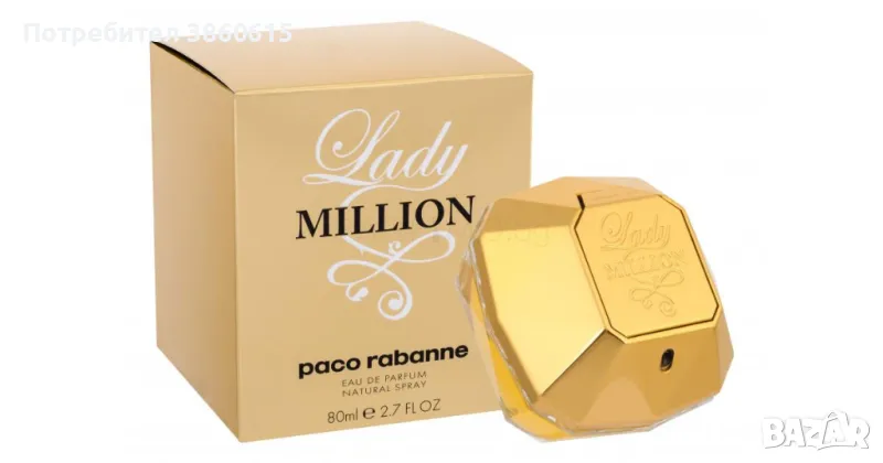 Paco Rabanne Lady Million edt 80ml - парфюм за жени, снимка 1