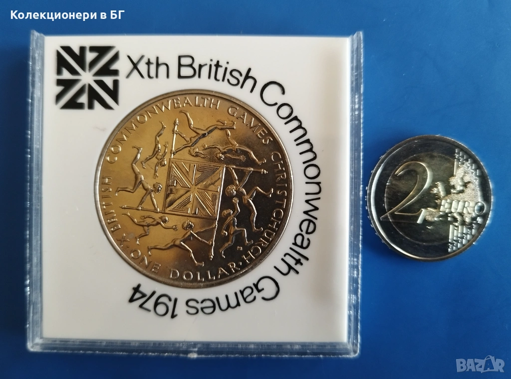 1 ДОЛАР 1974 ГОДИНА - НОВА ЗЕЛАНДИЯ, снимка 1