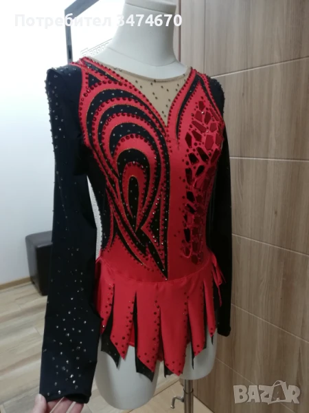 Трико ново за художествена гимнастика размер S, снимка 1