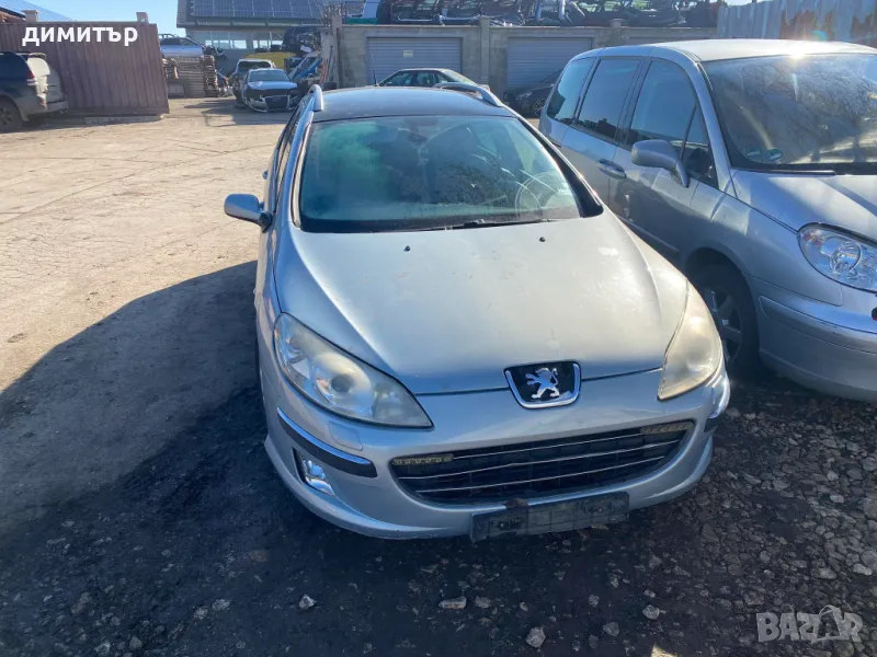 peugeot 407 sw 2.0 hdi кожа на части пежо 407 св комби , снимка 1