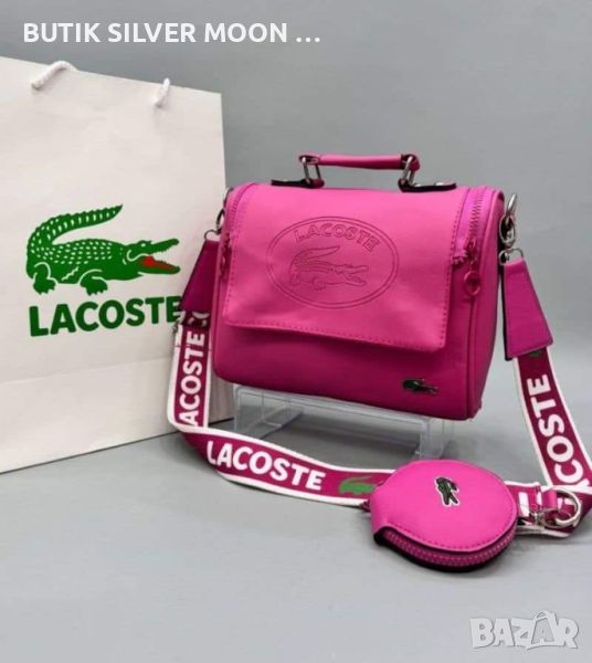 Дамска Кожена Чанта 🌹 LACOSTE , снимка 1