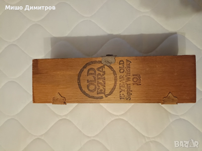 Колекционерска дървена кутия от уиски!, снимка 1