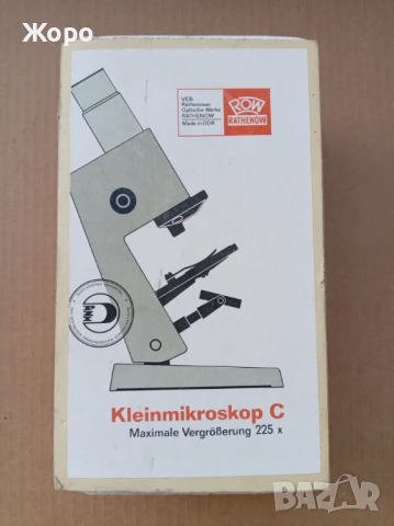 Микроскоп на Carl Zeiss DDR Rathennow модел C