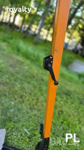 ГРАДИНСКИ ЧАДЪР С МЕТАЛНА СТОЙКА 3Х3м, снимка 2 - Градински мебели, декорация  - 51222091