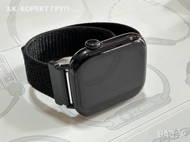 Apple Watch Series 10 46mm Jet Black Батерия 100%, снимка 6 - Смарт часовници - 51691471